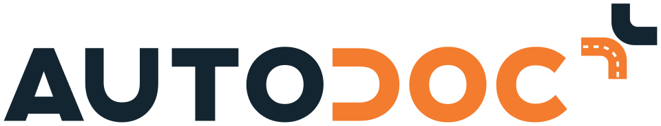 Logo d'Autodoc, leader européen de la vente de pièces détachées